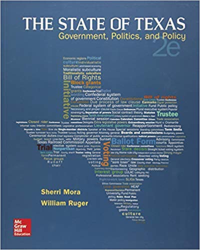 Test Bank for The State of Texas Government Politics and Policy 2nd Edition by Sherri Mora