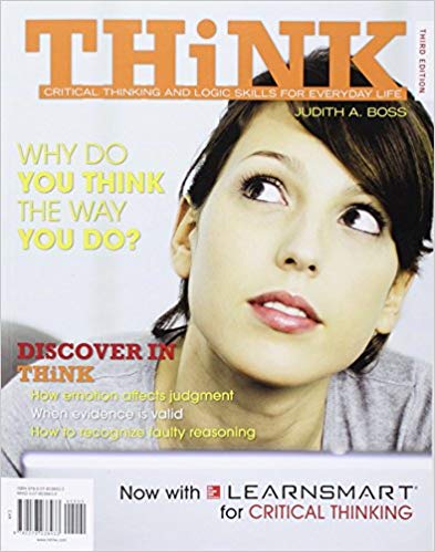 Test Bank for THiNK 3rd Edition by Judith A. Boss