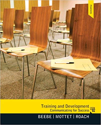 Test Bank for Training and Development Communicating for Success 2nd Edition by Steven A. Beebe