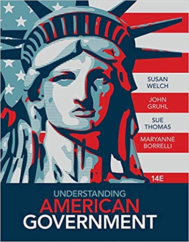 Test Bank for Understanding American Government 14th Edition by Susan Welch