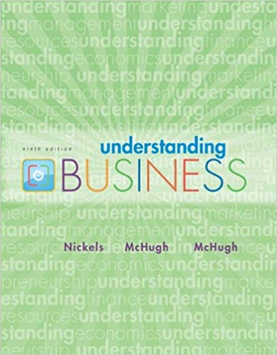Test Bank for Understanding Business 9th Edition by William Nickels