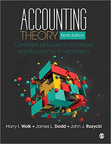 Test Bank for Accounting Theory Conceptual Issues in a Political and Economic Environment 9th Edition by Harry I. Wolk