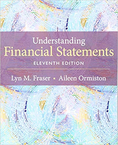 Test Bank for Understanding Financial Statements 11th Edition by Lyn M. Fraser