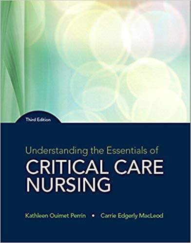 Test Bank for Understanding the Essentials of Critical Care Nursing 3rd Edition by Kathleen Perrin