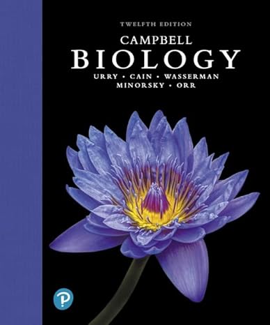 Test Bank for Urry 12e Campbell Biology 12e