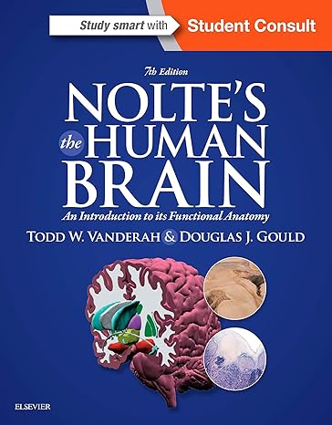 Test Bank for Vanderah 7e Noltes The Human Brain An Introduction to its Functional Anatomy 7e