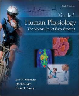 Test Bank for Vanders Human Physiology 12th Edition by Eric Widmaier