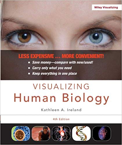 Test Bank for Visualizing Human Biology 4th Edition by Kathleen A. Ireland