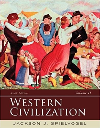 Test Bank for Western Civilization Volume I To 1715 9th Edition by Jackson J. Spielvogel