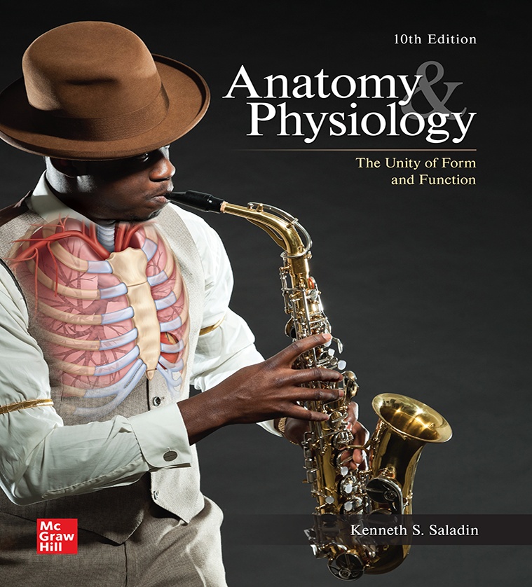 Solution Manual For Anatomy and Physiology The Unity of Form and Function 10th Edition by Kenneth Saladin